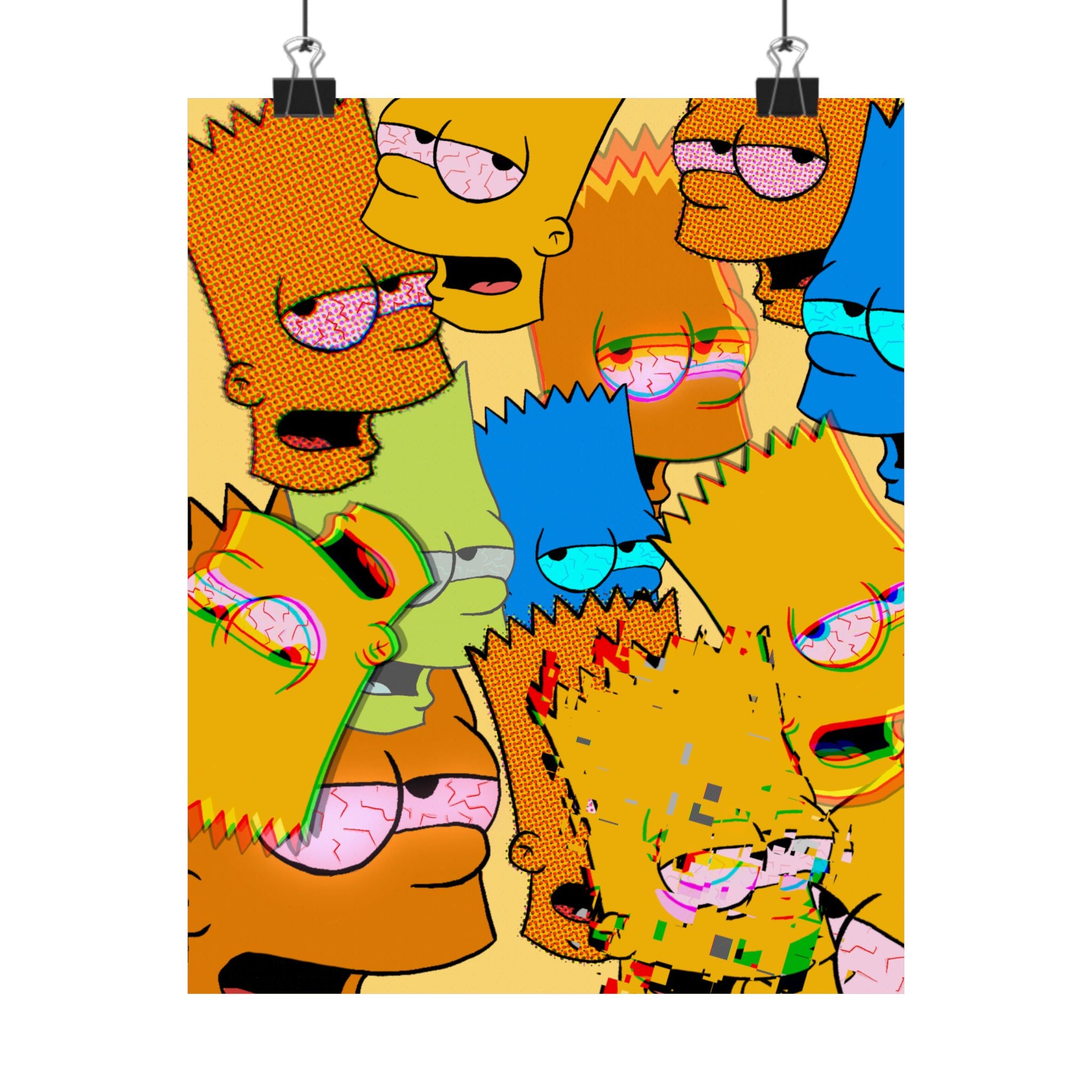 Trippy Cartoon Poster