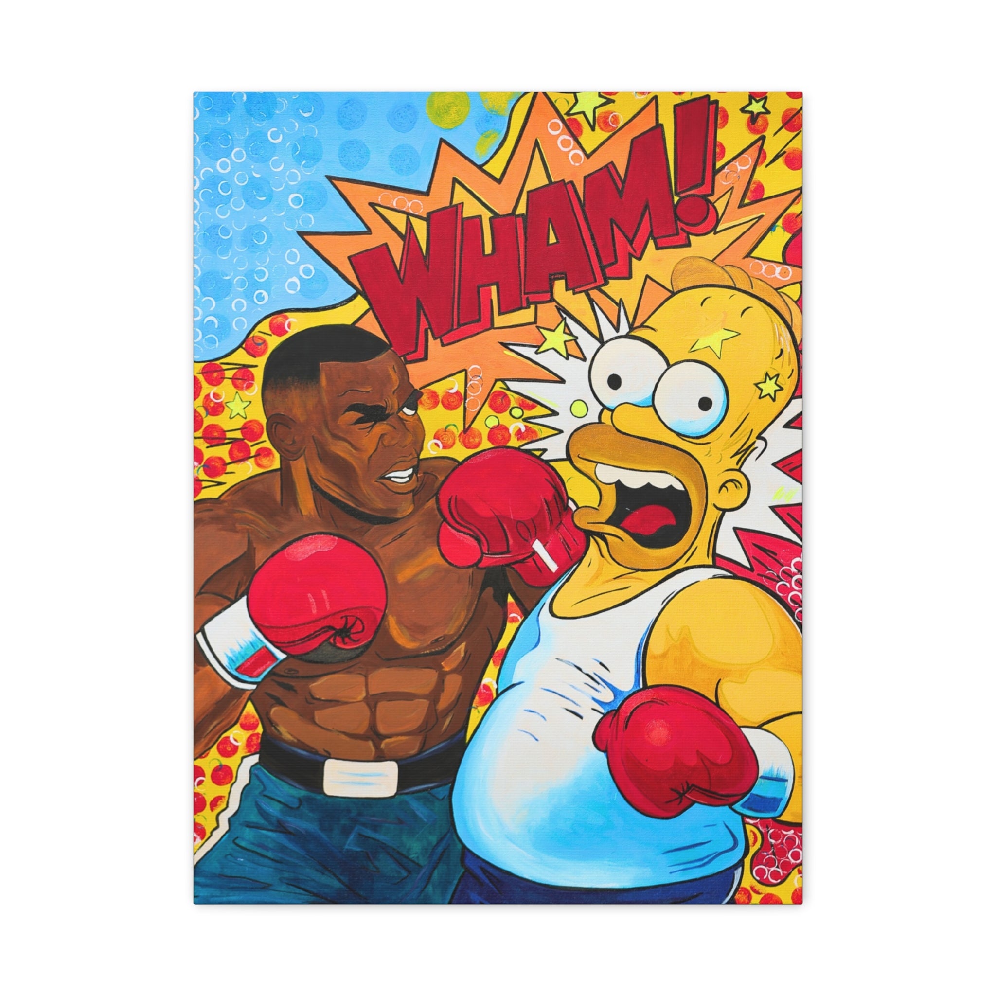 WHAM Pop Art Canvas
