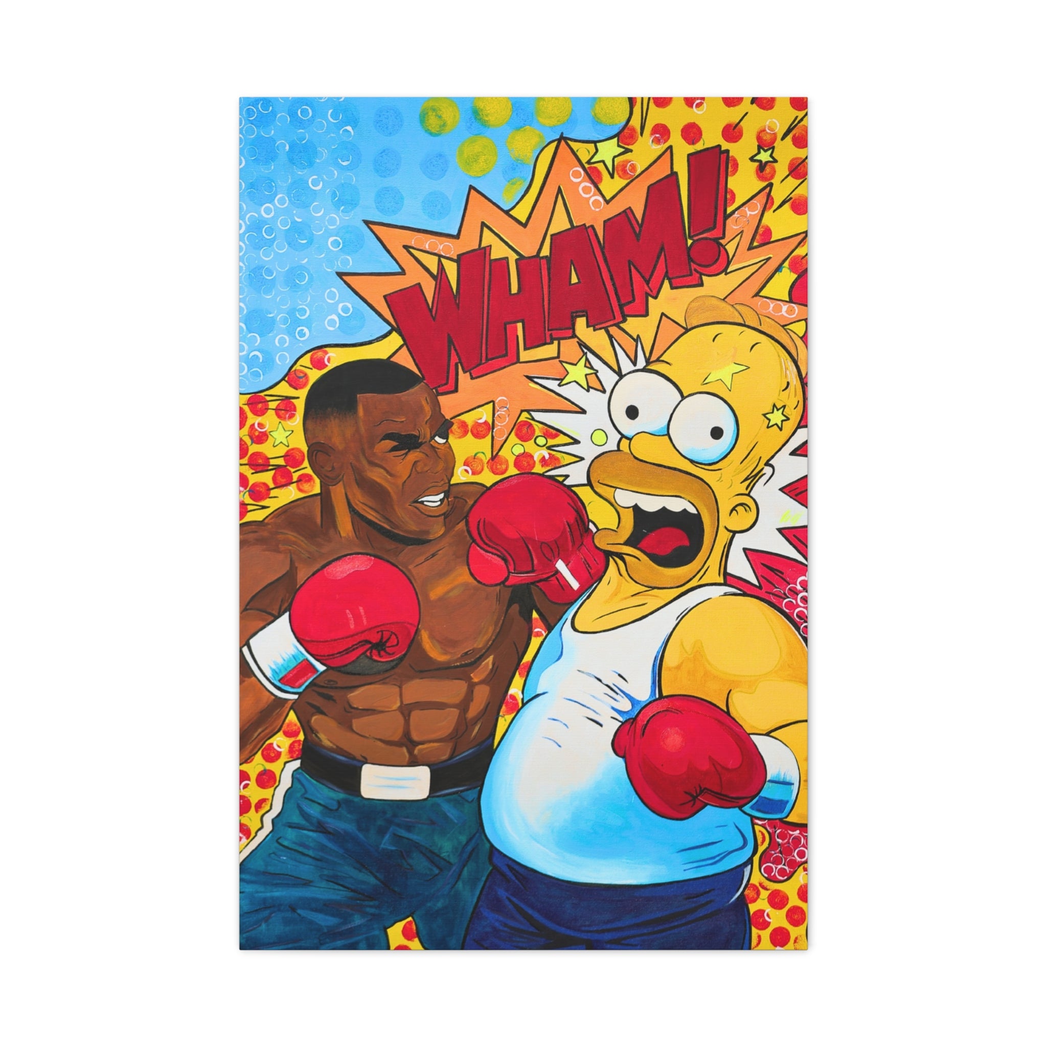 WHAM Pop Art Canvas