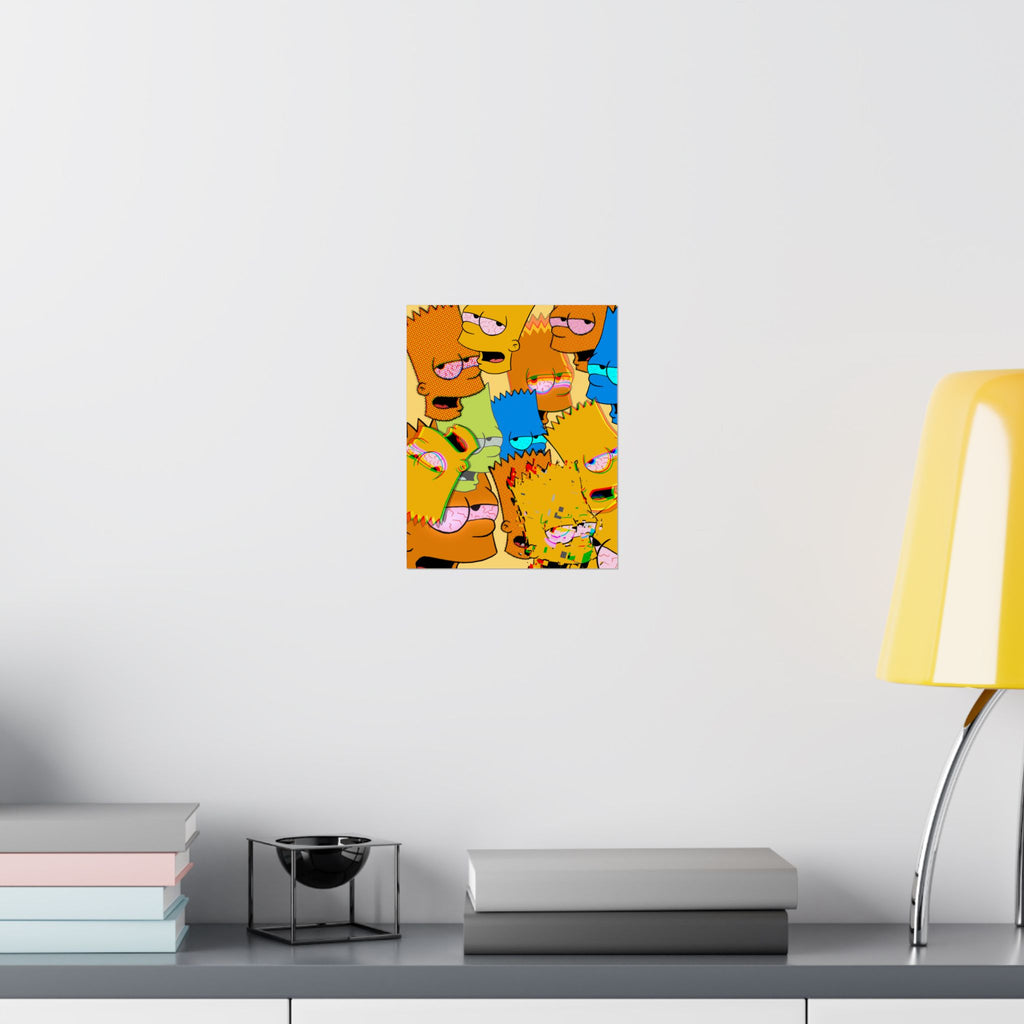 Trippy Cartoon Poster